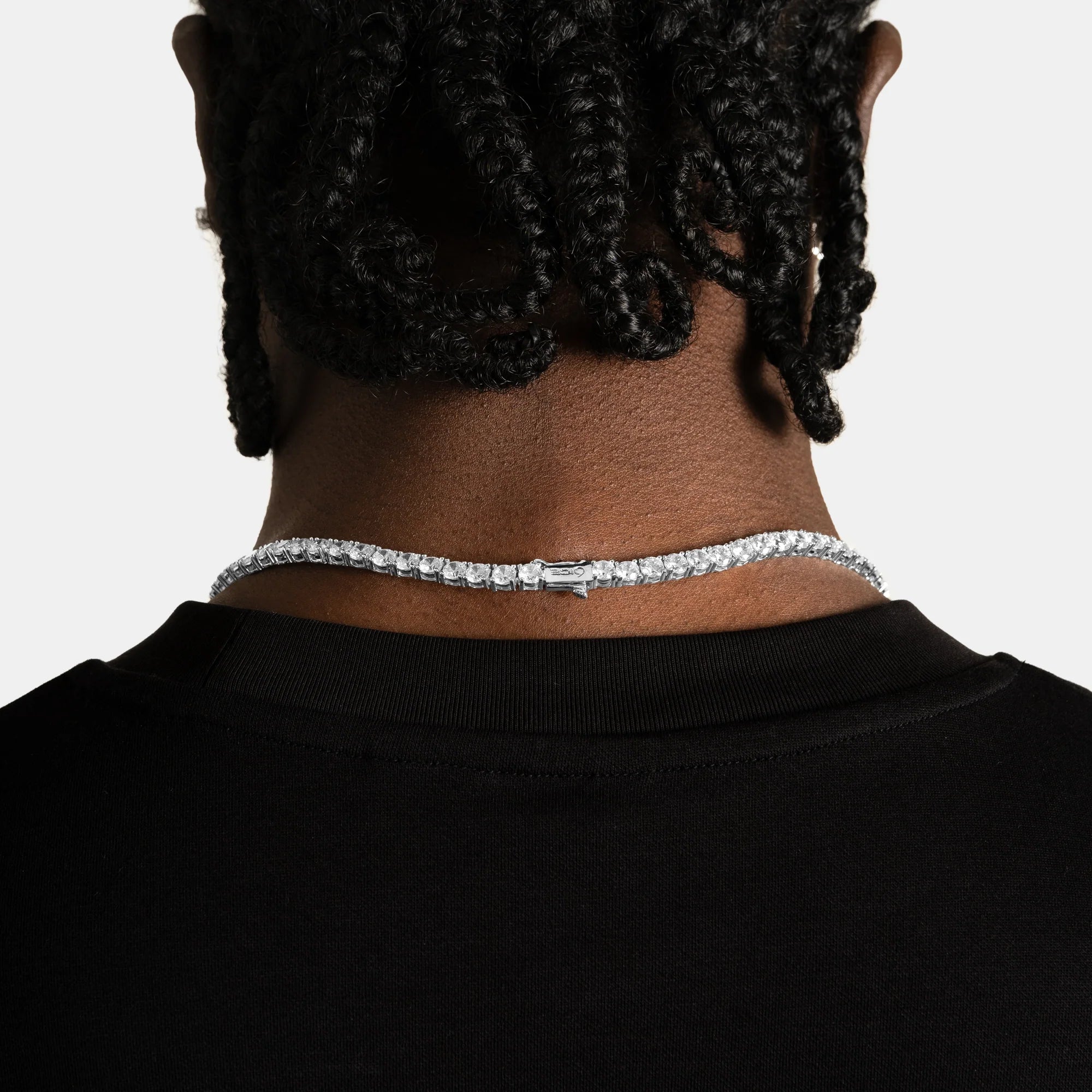 5mm Moissanite Tennis Necklace