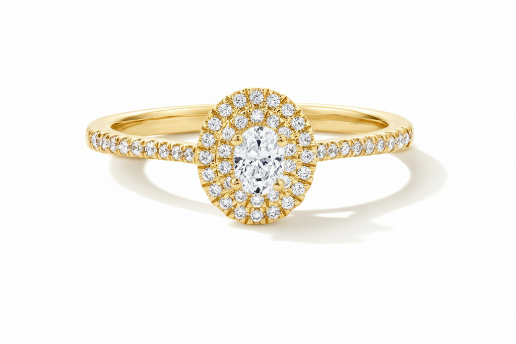 1.5ct Moissanite Women Engagement Ring