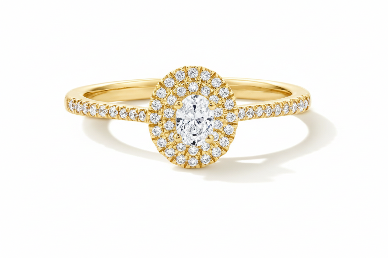 1.5ct Moissanite Women Engagement Ring