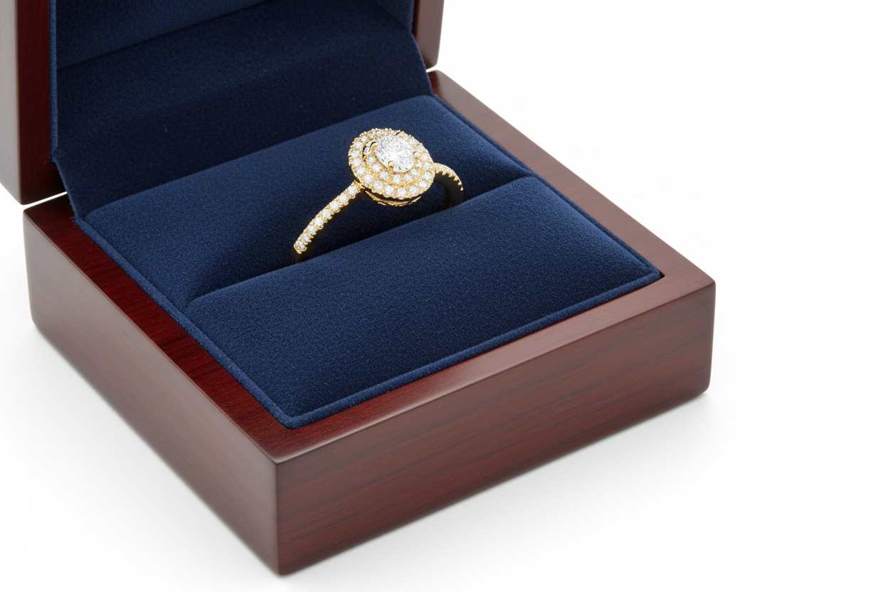 1.5ct Moissanite Women Engagement Ring