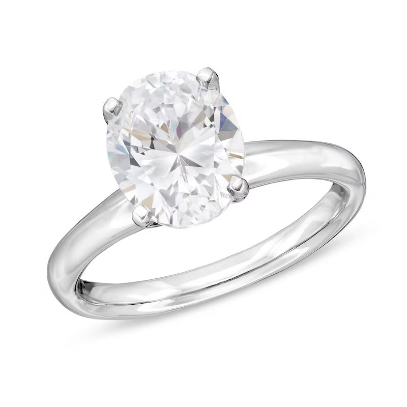 1ct Moissanite Women Engagement Ring