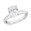 1ct Moissanite Women Engagement Ring