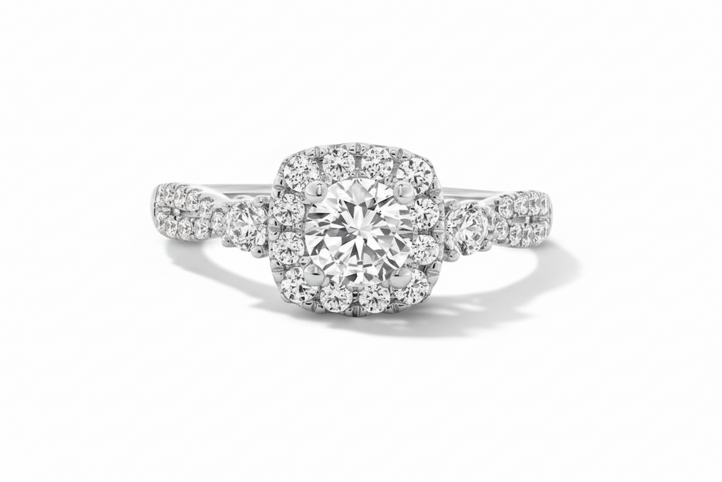 2ct Moissanite Women Engagement Ring