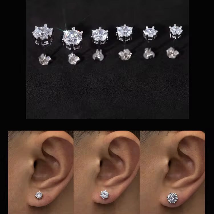 Moissanite Stud Earrings