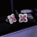 Iced Out Moissanite Earring