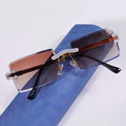 Moissanite sunglasses