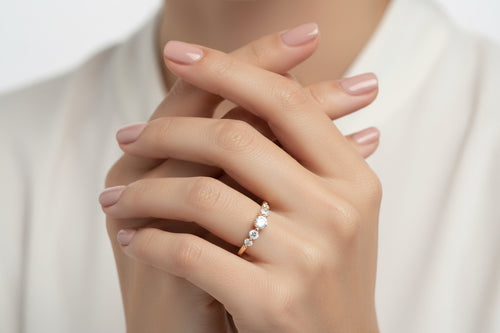 1.5ct Moissanite Women Wedding Ring