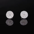 Iced Out Moissanite Earrings