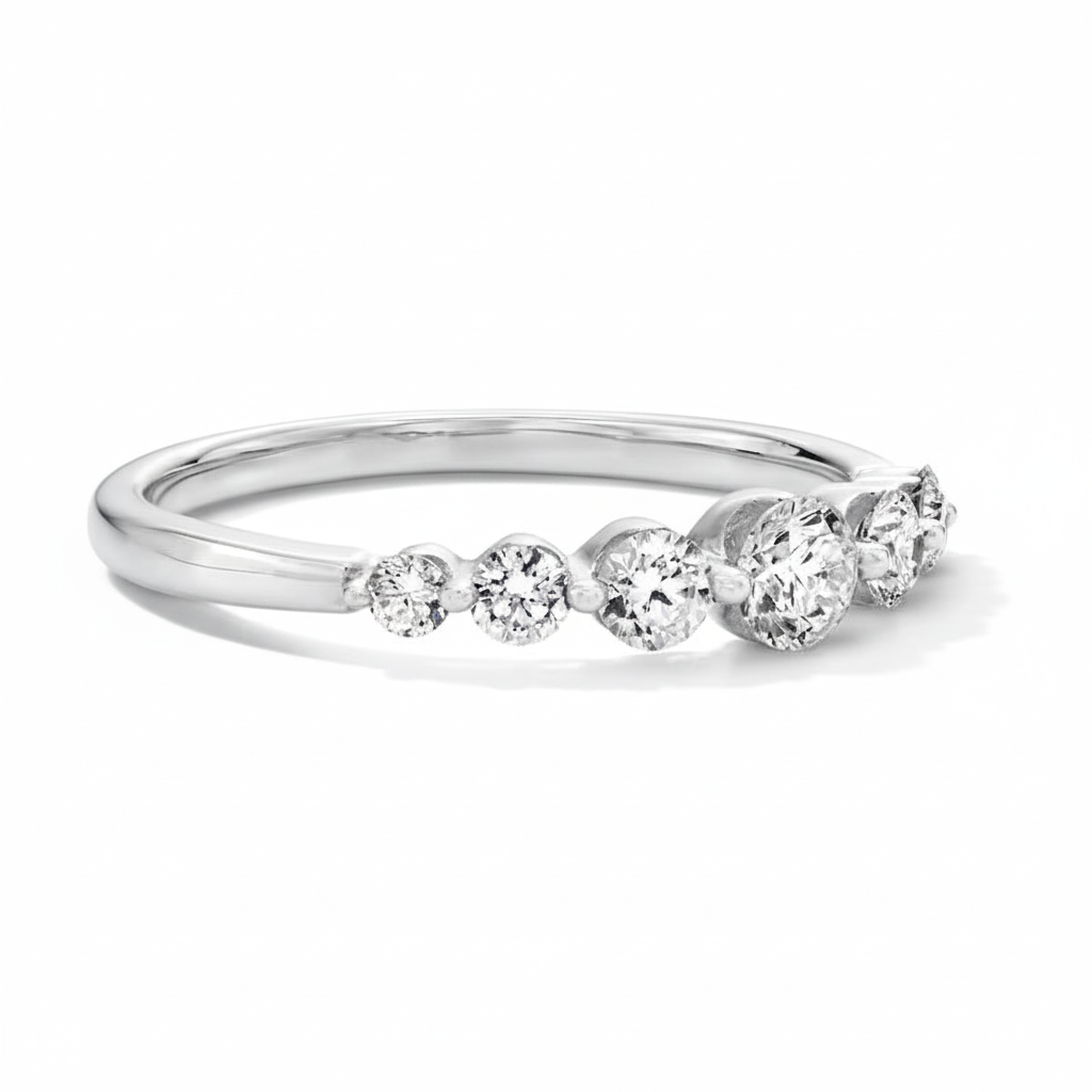 1.5ct Moissanite Women Wedding Ring