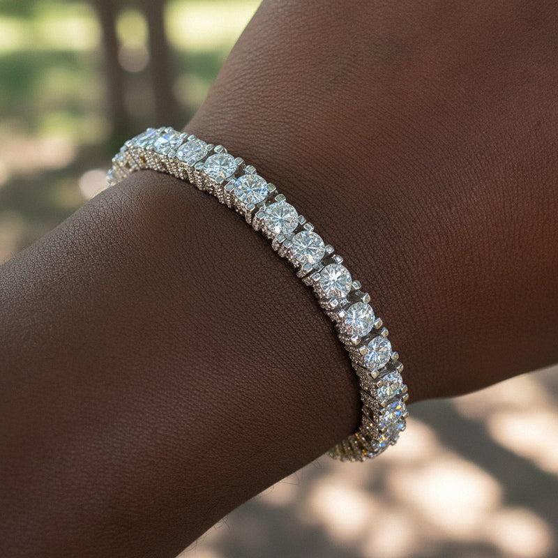 2mm Moissanite Tennis Bracelet